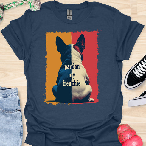 Pardon my frenchie - V8 - Duo Color Two T-Shirt